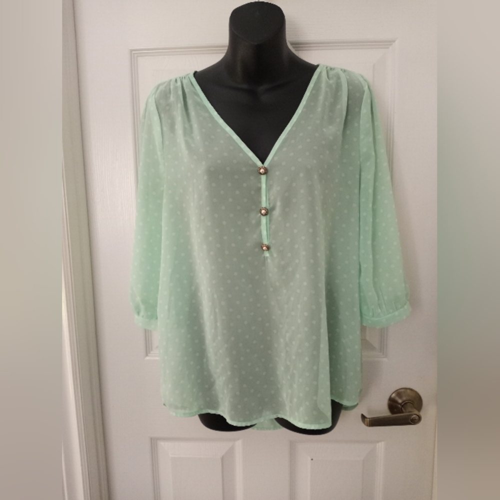 👠MOONLIGHT sheer Blouse👠